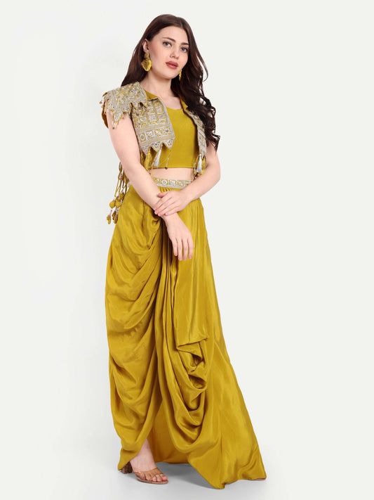 fantastic assortment of short, simple, soft Dhoti style bottom outfit