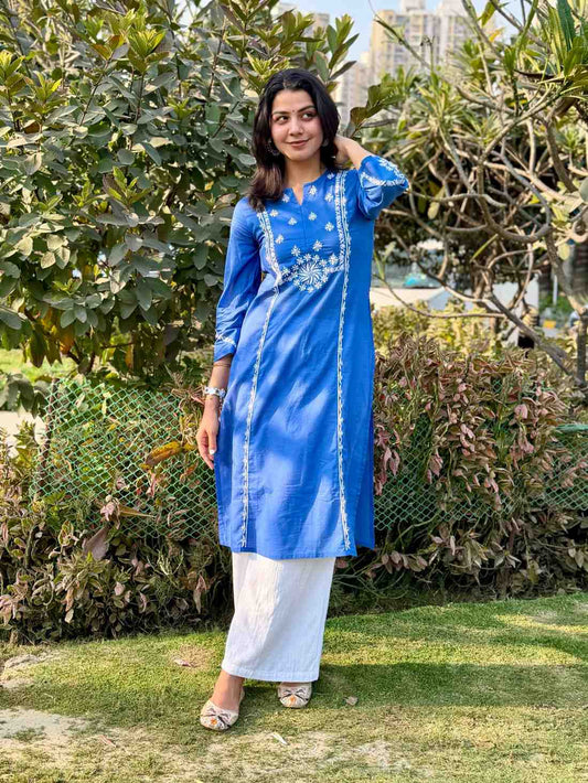 Naaz Chikankari Kurta