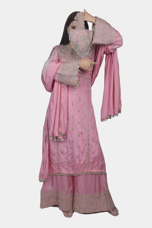 Pearl work with surface embellishement makes it a favourite choice of everyone.