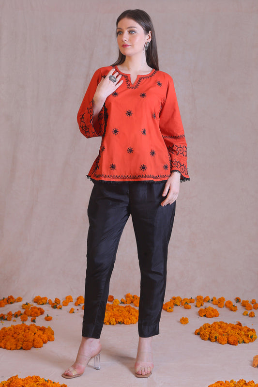 Perfect for summer brunches, festive get-togethers, this kurta keeps you effortlessly stylish.