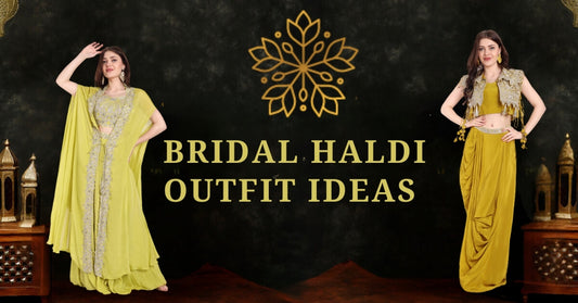 Bridal Haldi looks for 2025 bride