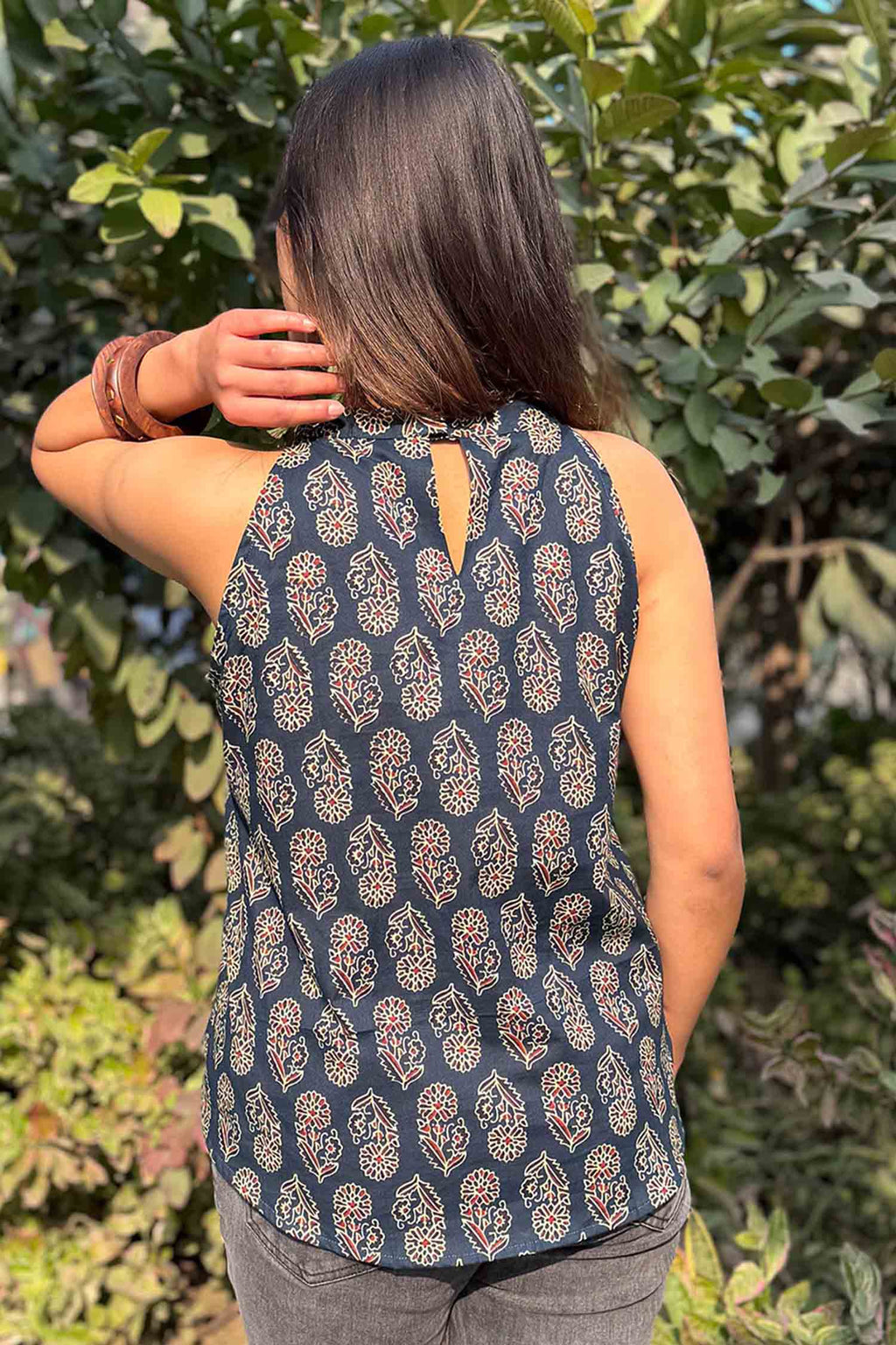 Ishani Block Print Top