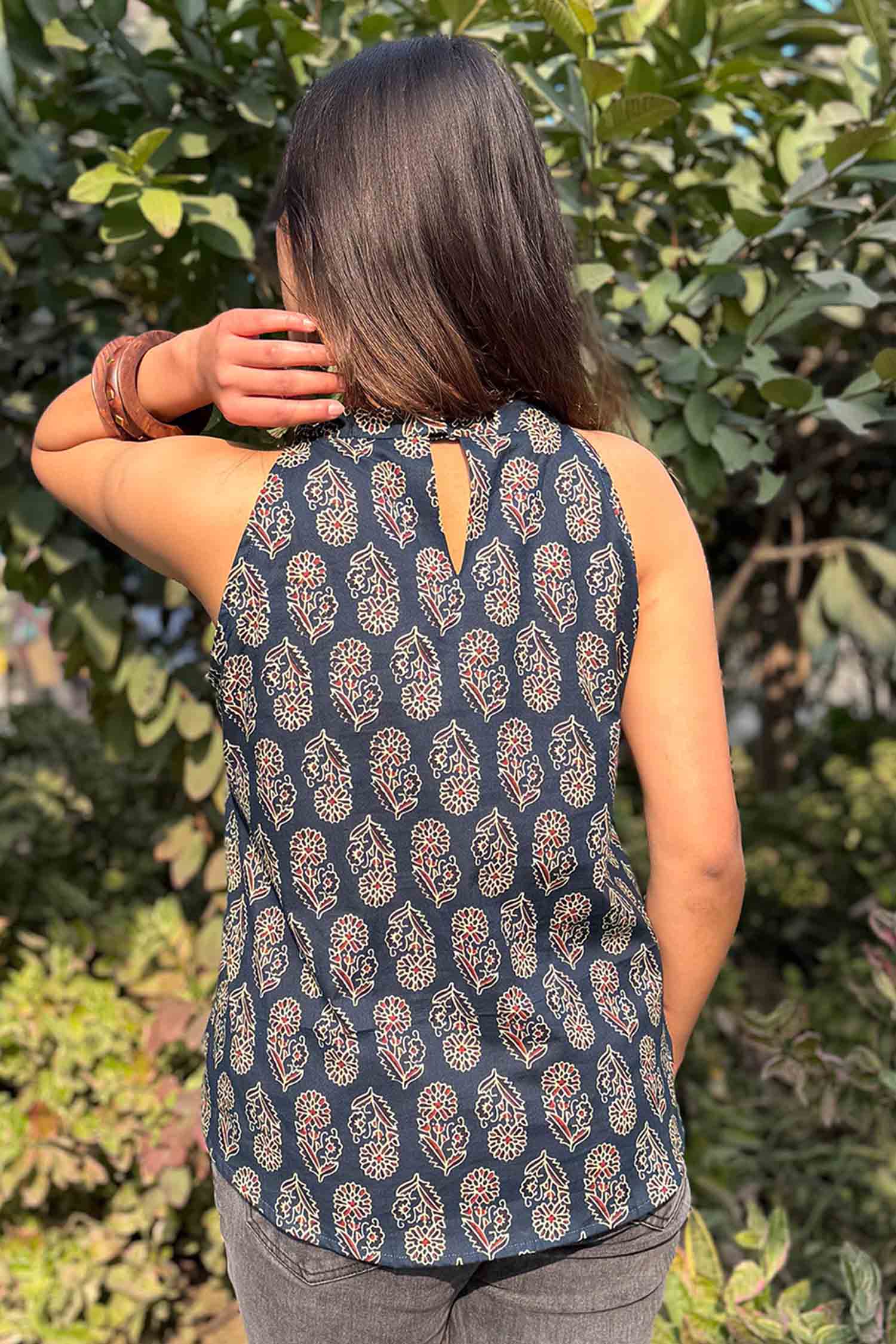 Ishani Block Print Top