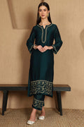 Kashvi Chikankari Kurta Set Notch Neck