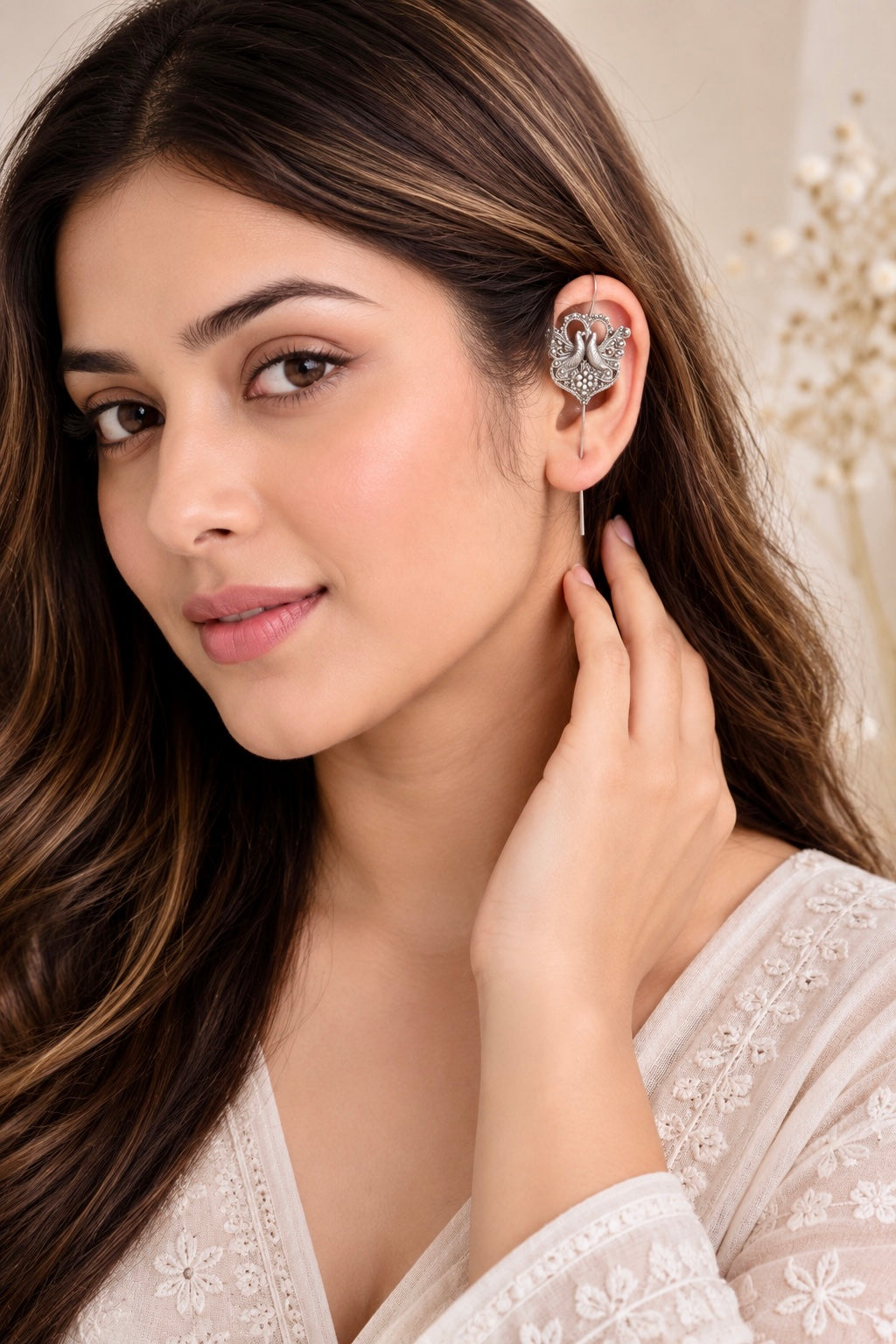 Mayuri Oxidised Ear Cuff