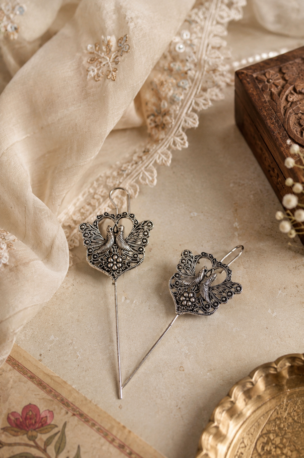Mayuri Oxidised Ear Cuff
