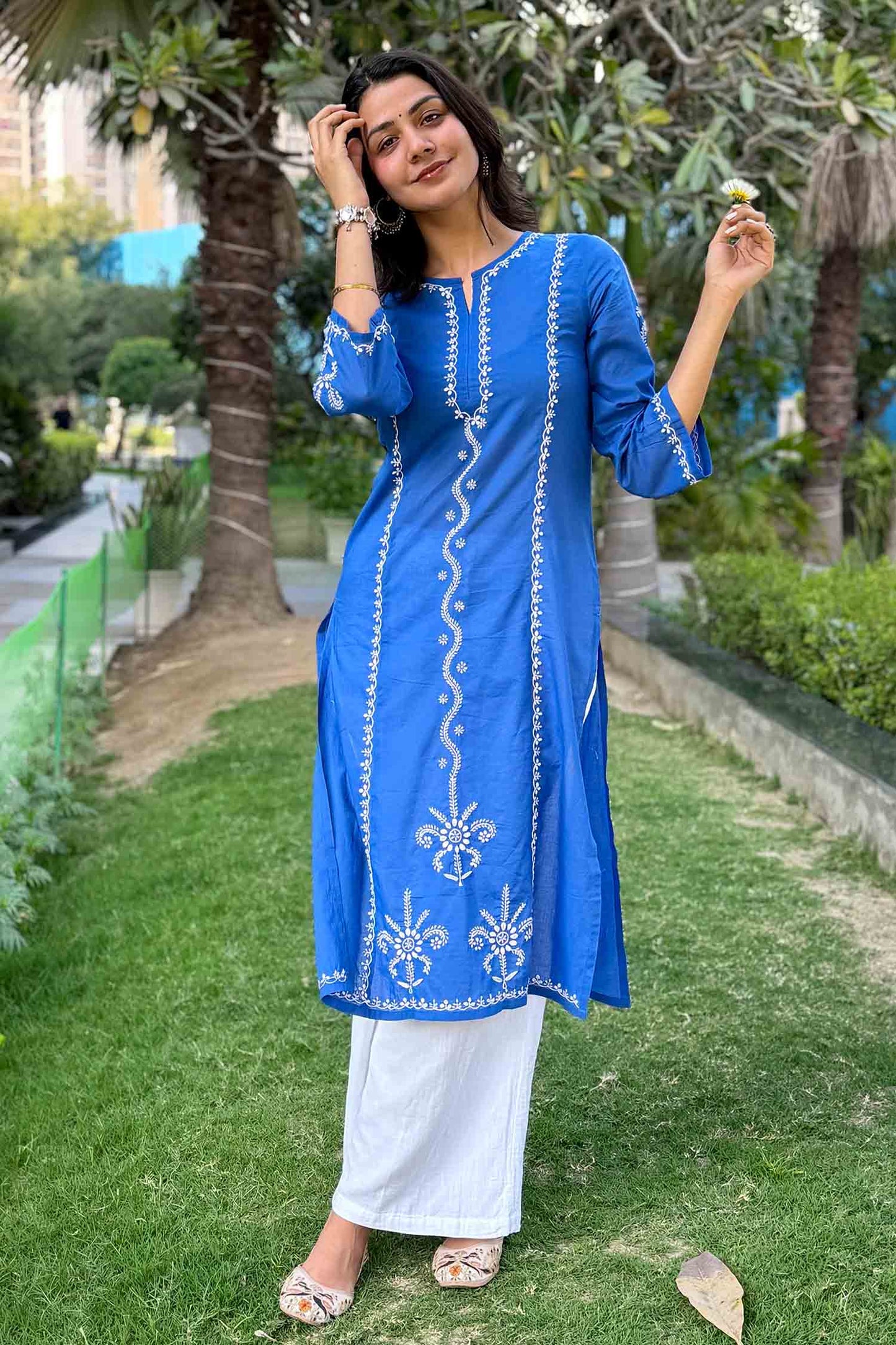 Jahan Chikankari Kurta