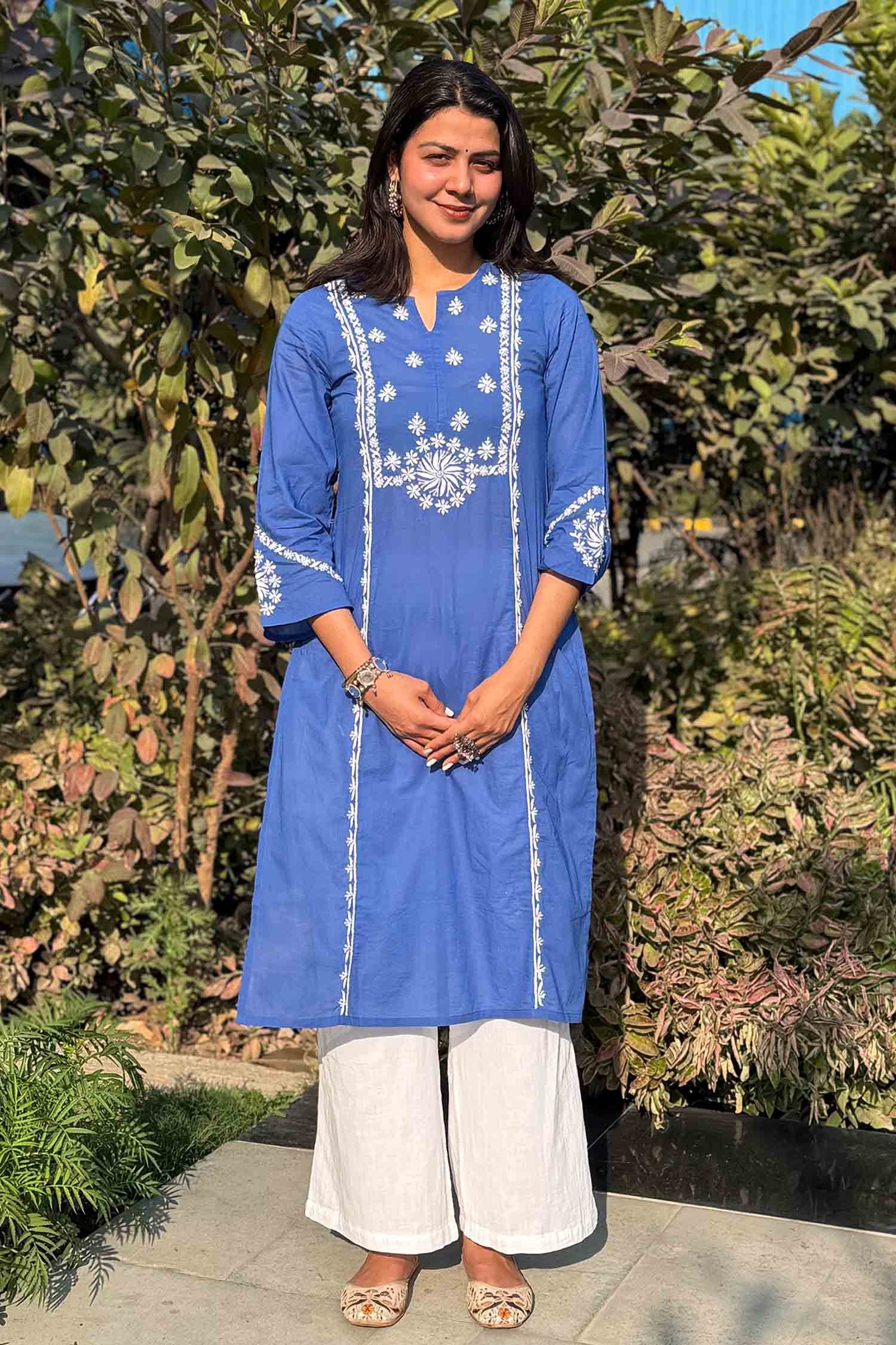 Naaz Chikankari Kurta