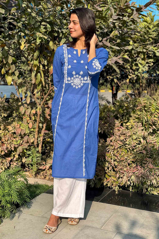 Naaz Chikankari Kurta