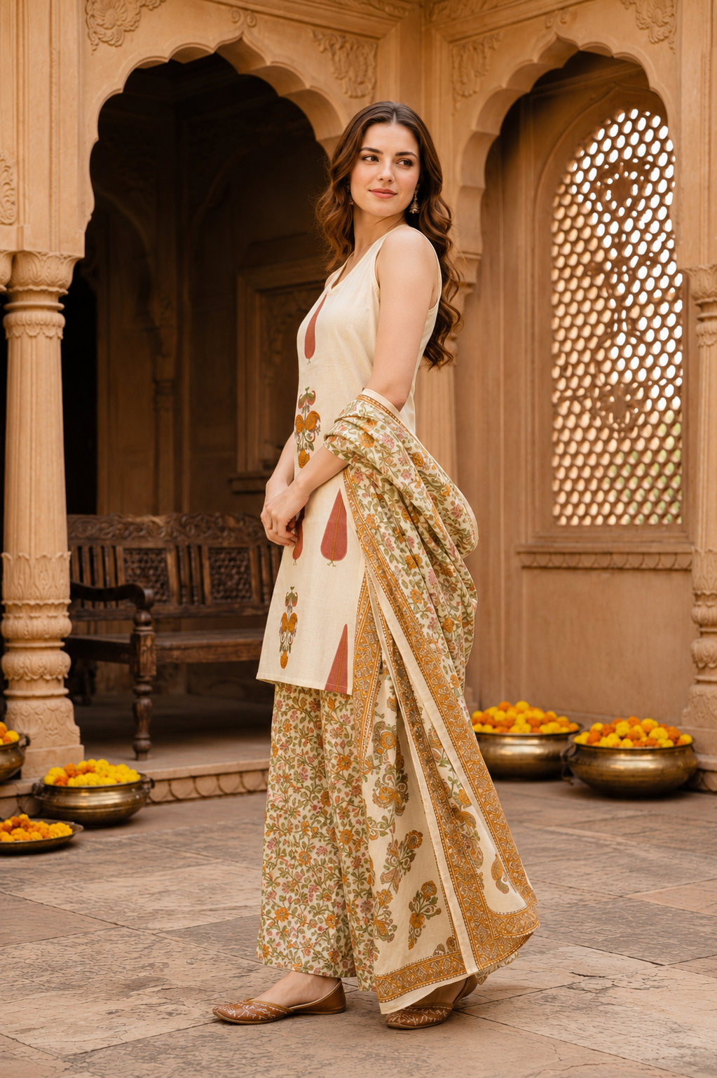 Serene Cotton Kurta Set