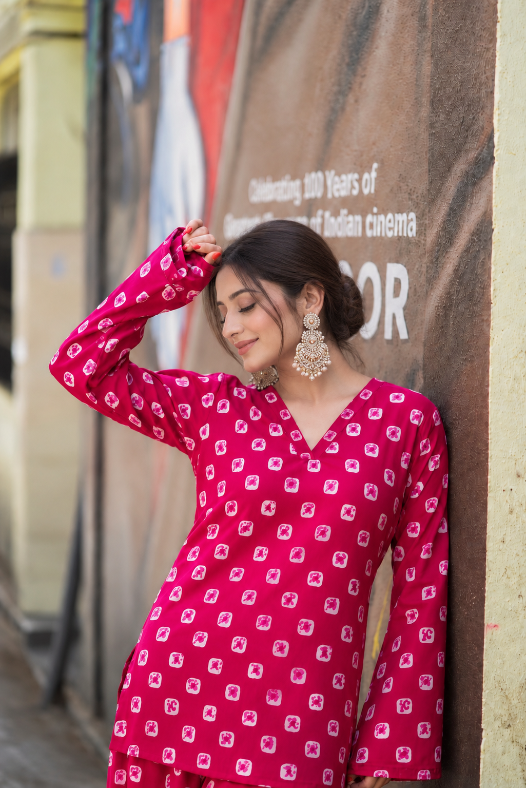 Rani Cotton Farshi Salwar Set