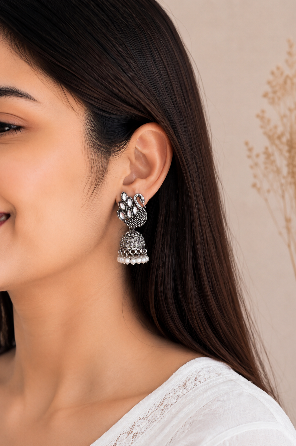 Omi Oxidised Earring