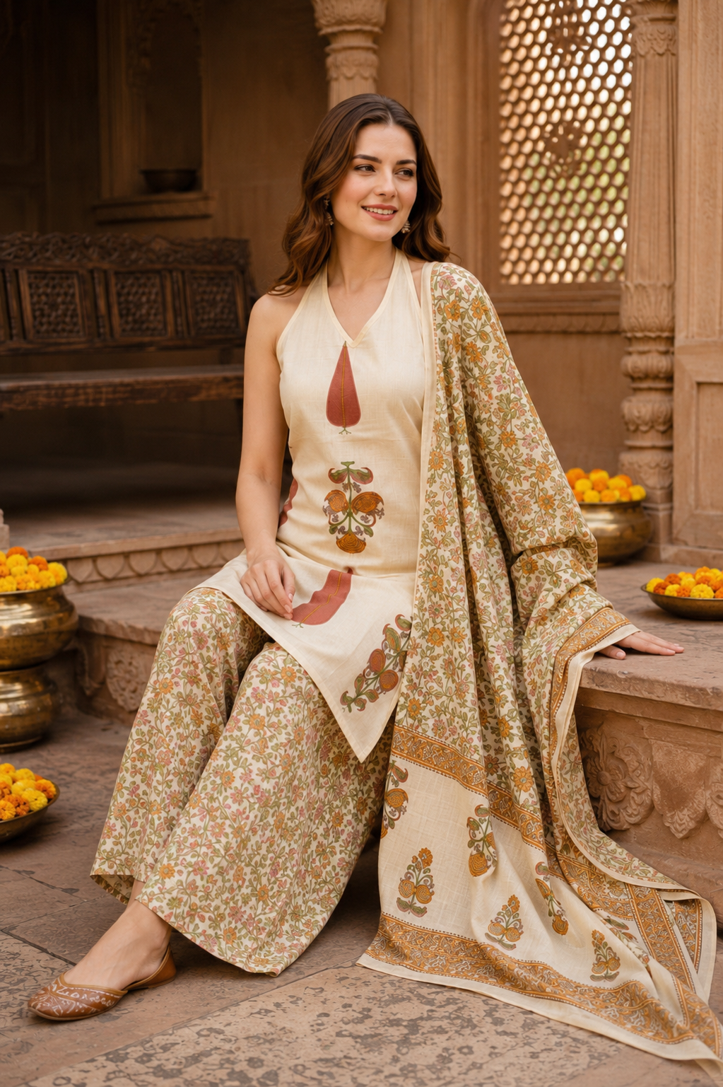 Serene Cotton Kurta Set