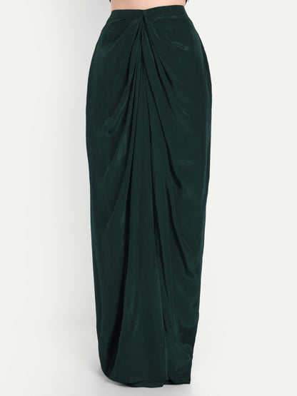 Crepe Dhoti pattern Skirt suitable for various occasions