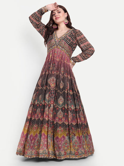 A can-can is added at the flare of the dress.