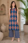Azure Pure Cotton Kurta Set