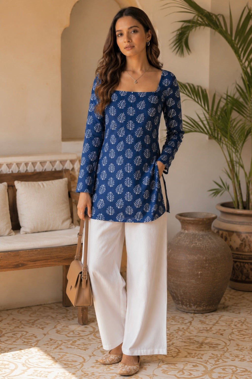Sanchi Pure Cotton Kurti