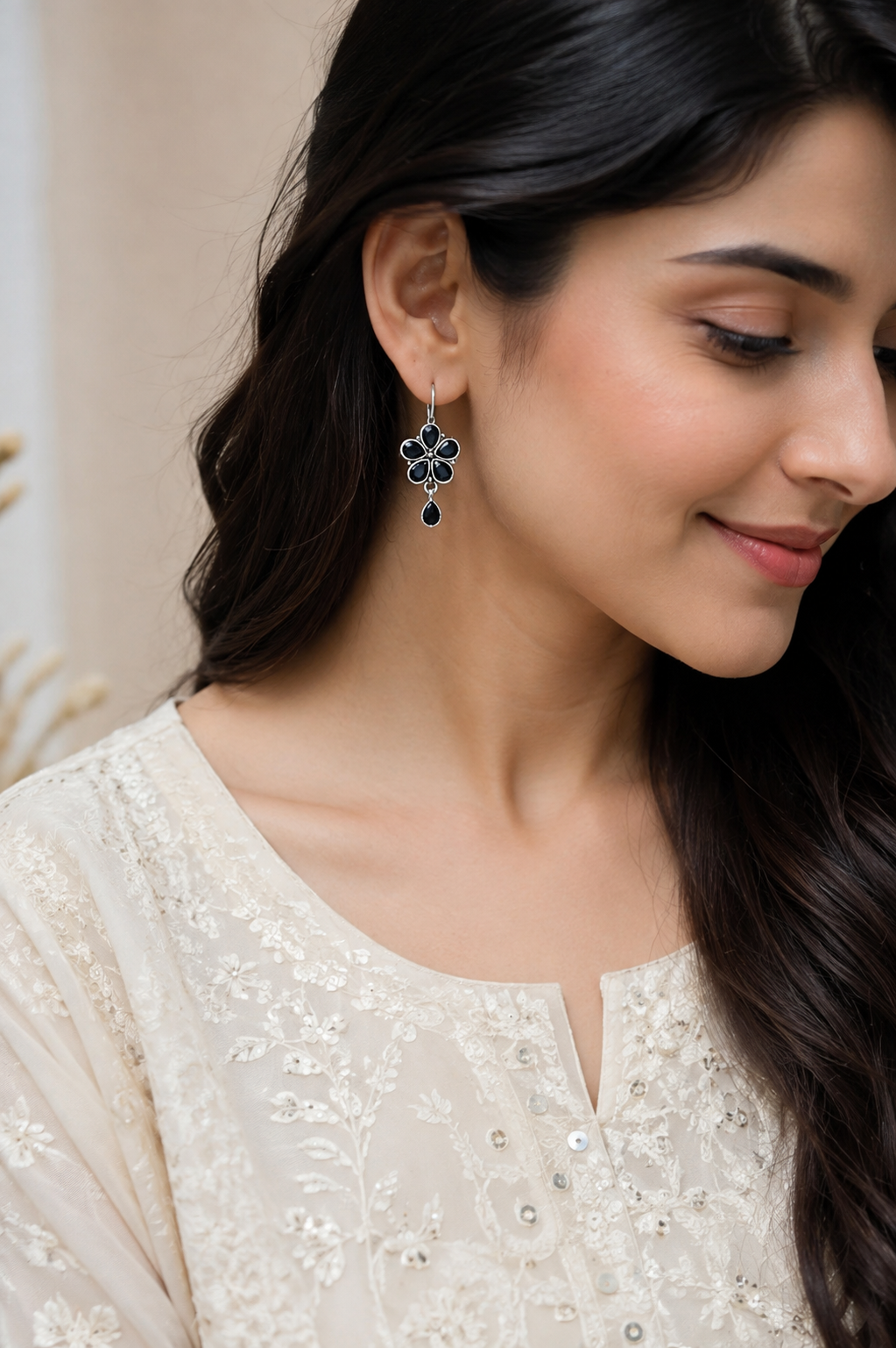 Kimi Oxidised Earring