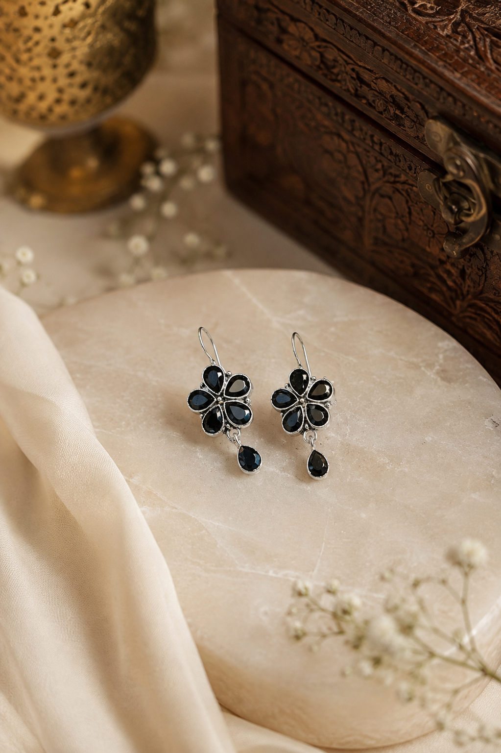 Kimi Oxidised Earring