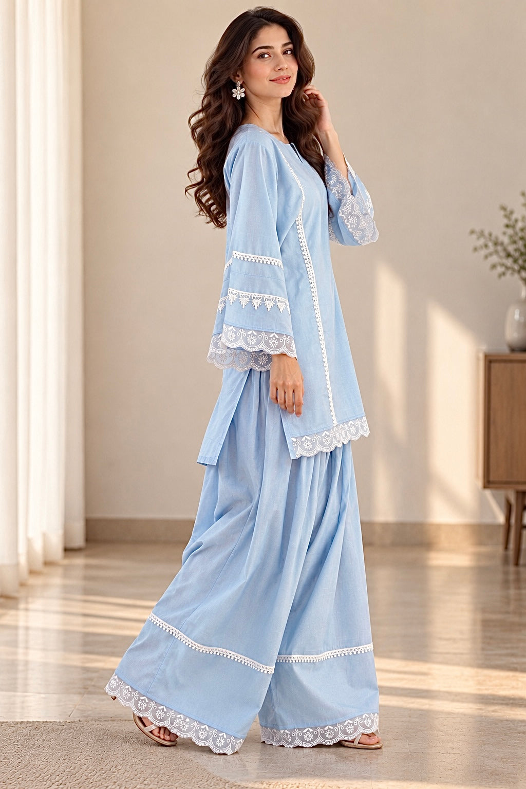 Raima Cotton Farshi Salwar Set
