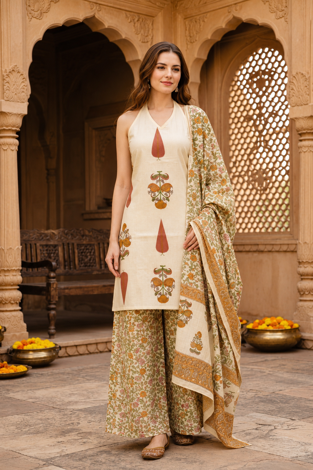 Serene Cotton Kurta Set
