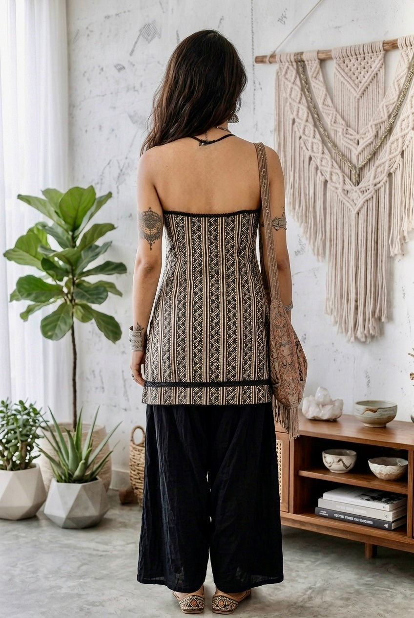Alaya Cotton Farshi Set