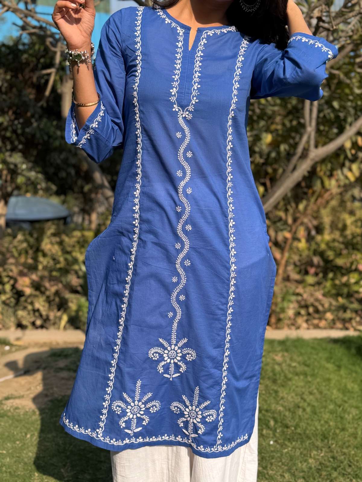 Jahan Chikankari Kurta
