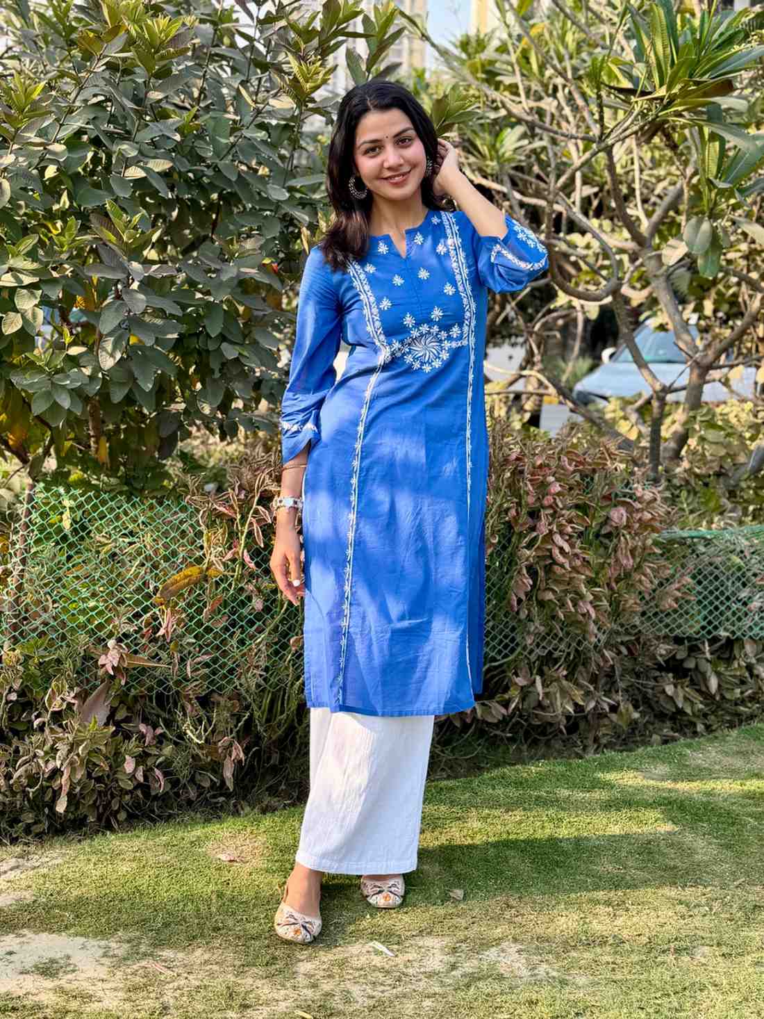 Naaz Chikankari Kurta