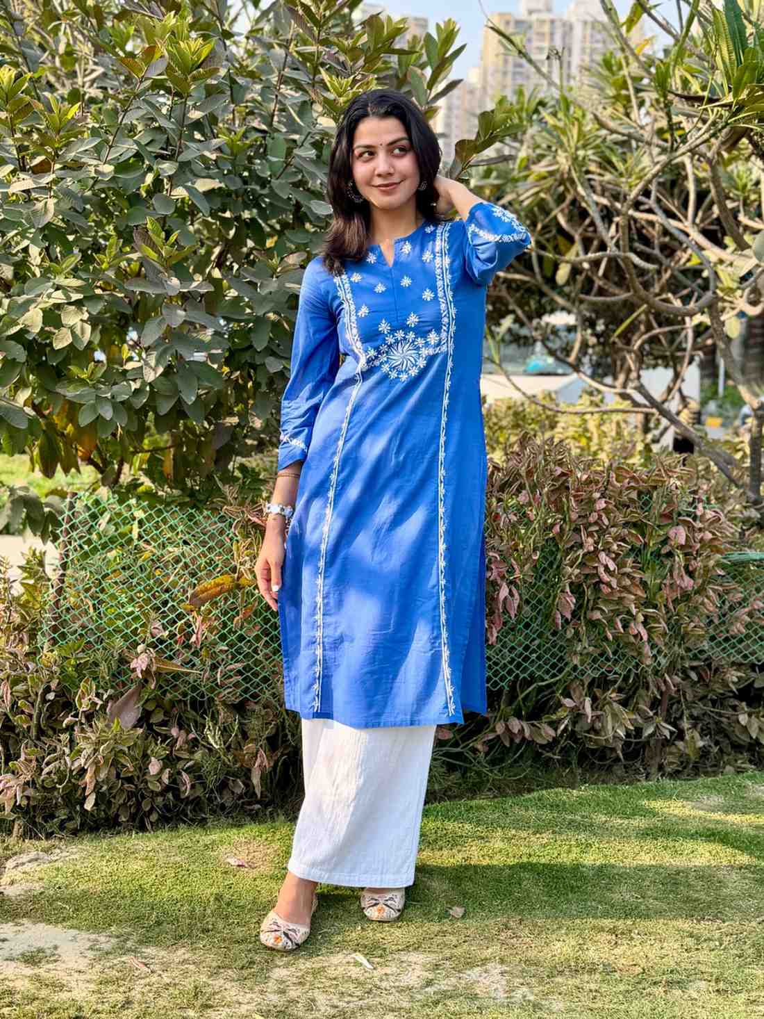 Naaz Chikankari Kurta