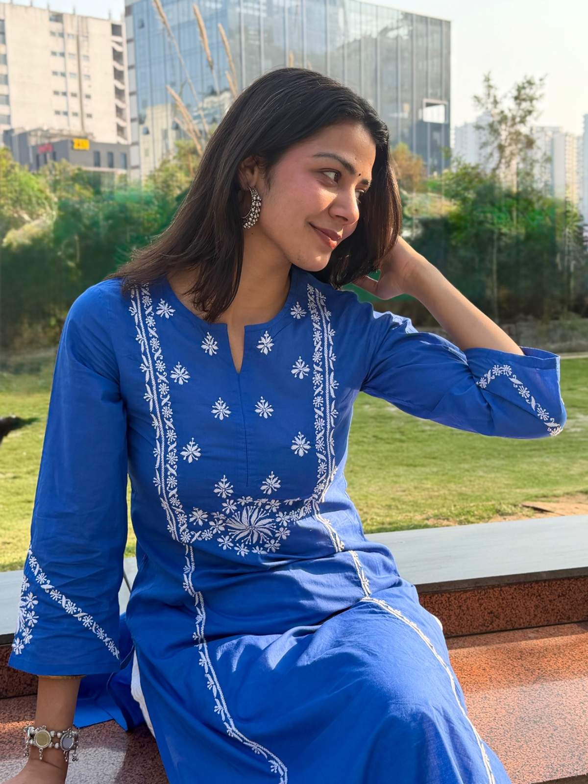 Naaz Chikankari Kurta