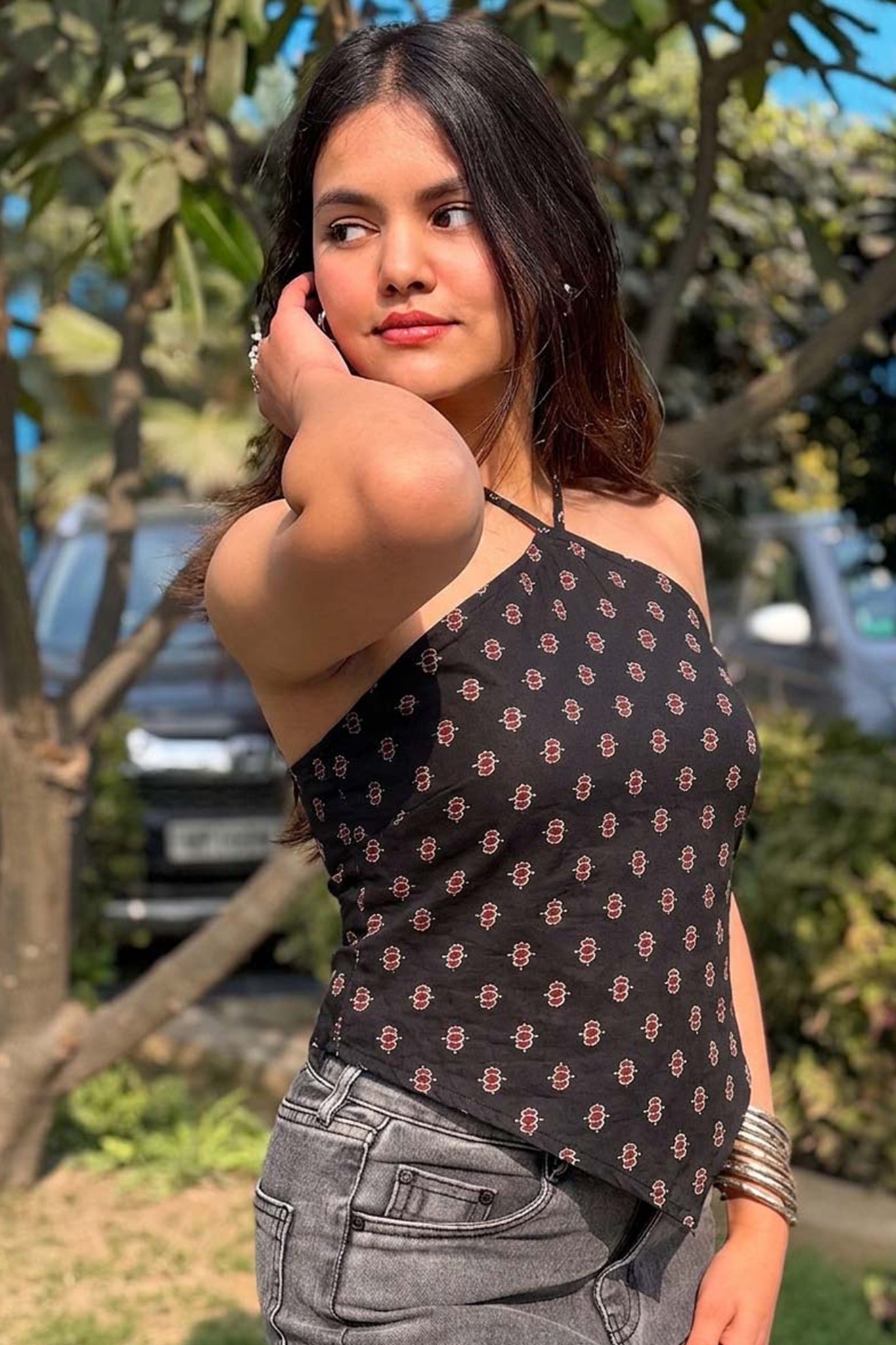 Shanaya Block Print Top