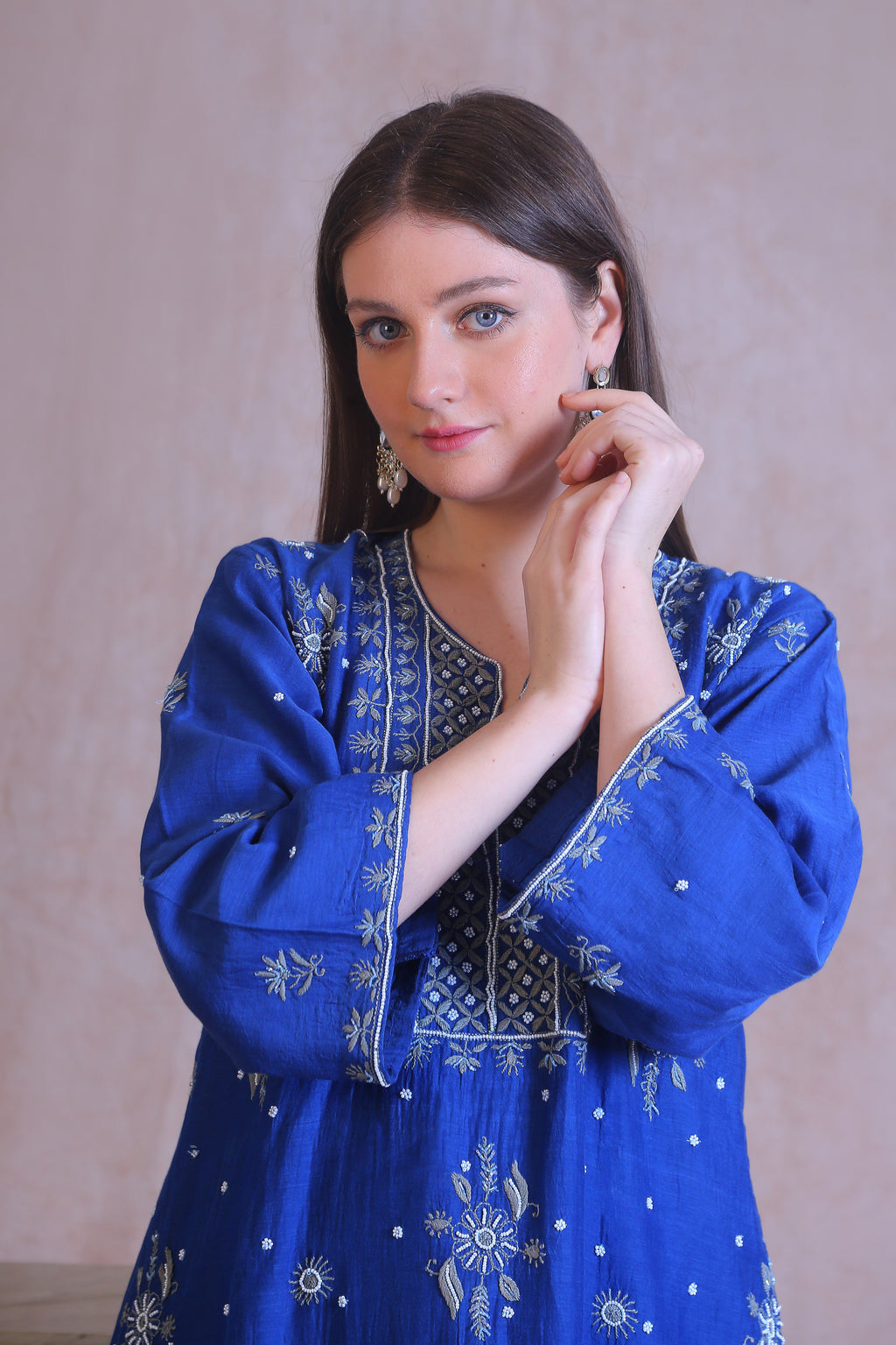 Sequins work offers a subtle shimmer 