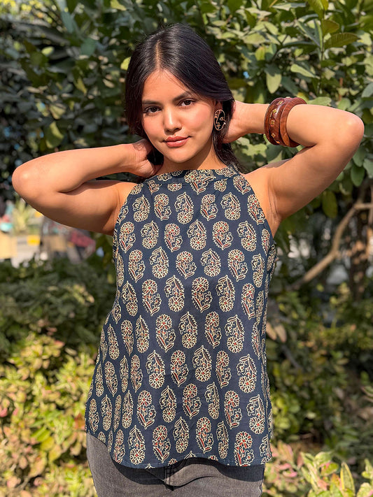 Ishani Block Print Top