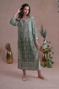 Chikankari viscose Kurta which makes you stylish and comfortable.